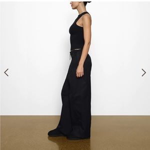 SKIMS outdoor woven pant in onyx